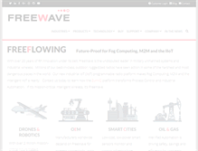 Tablet Screenshot of freewave.com